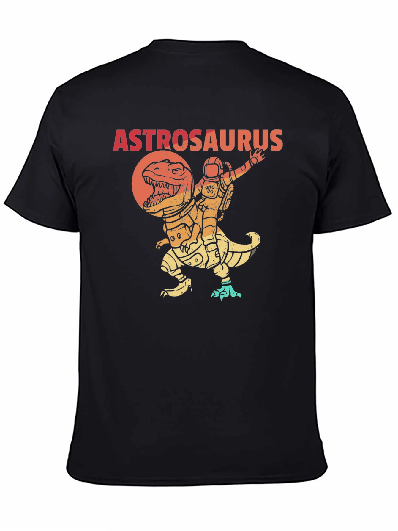 Astrosaurus T-Shirt - Astronaut Riding Dinosaur