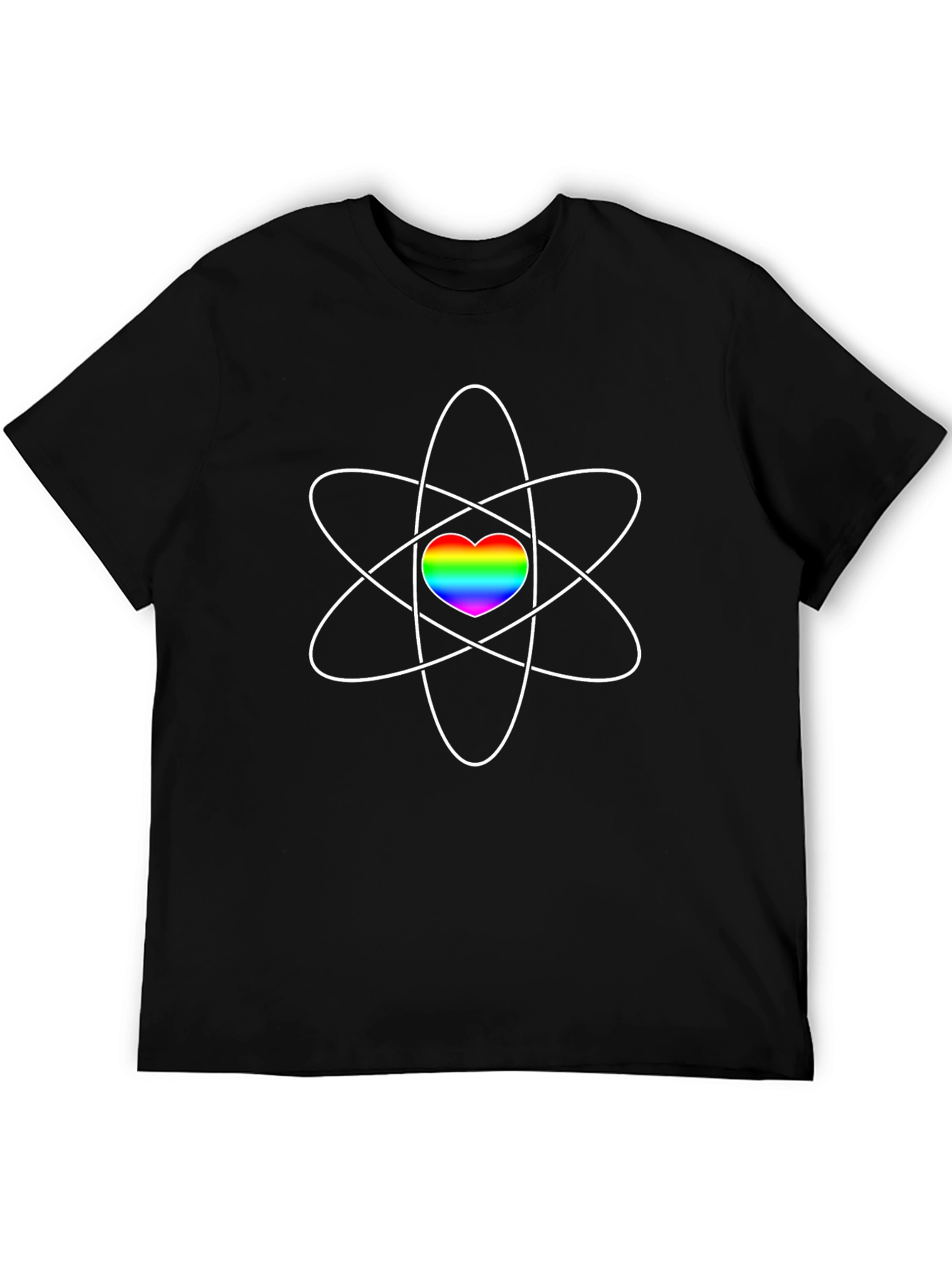 LGBTQ+ Atom Heart T-Shirt - Science Pride Tee