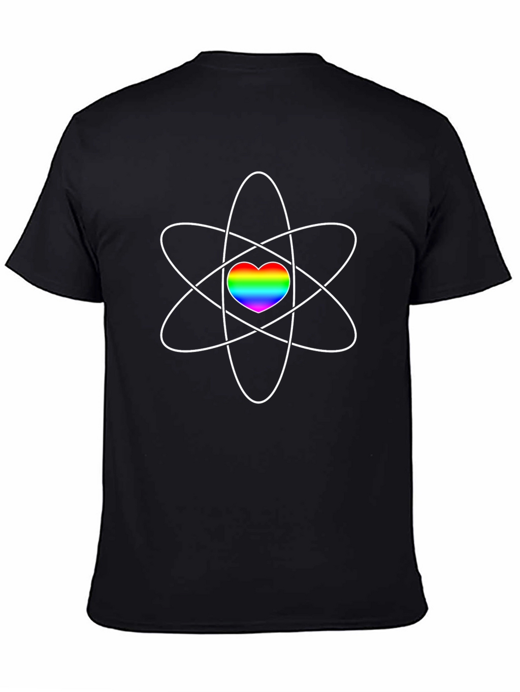 LGBTQ+ Atom Heart T-Shirt - Science Pride Tee