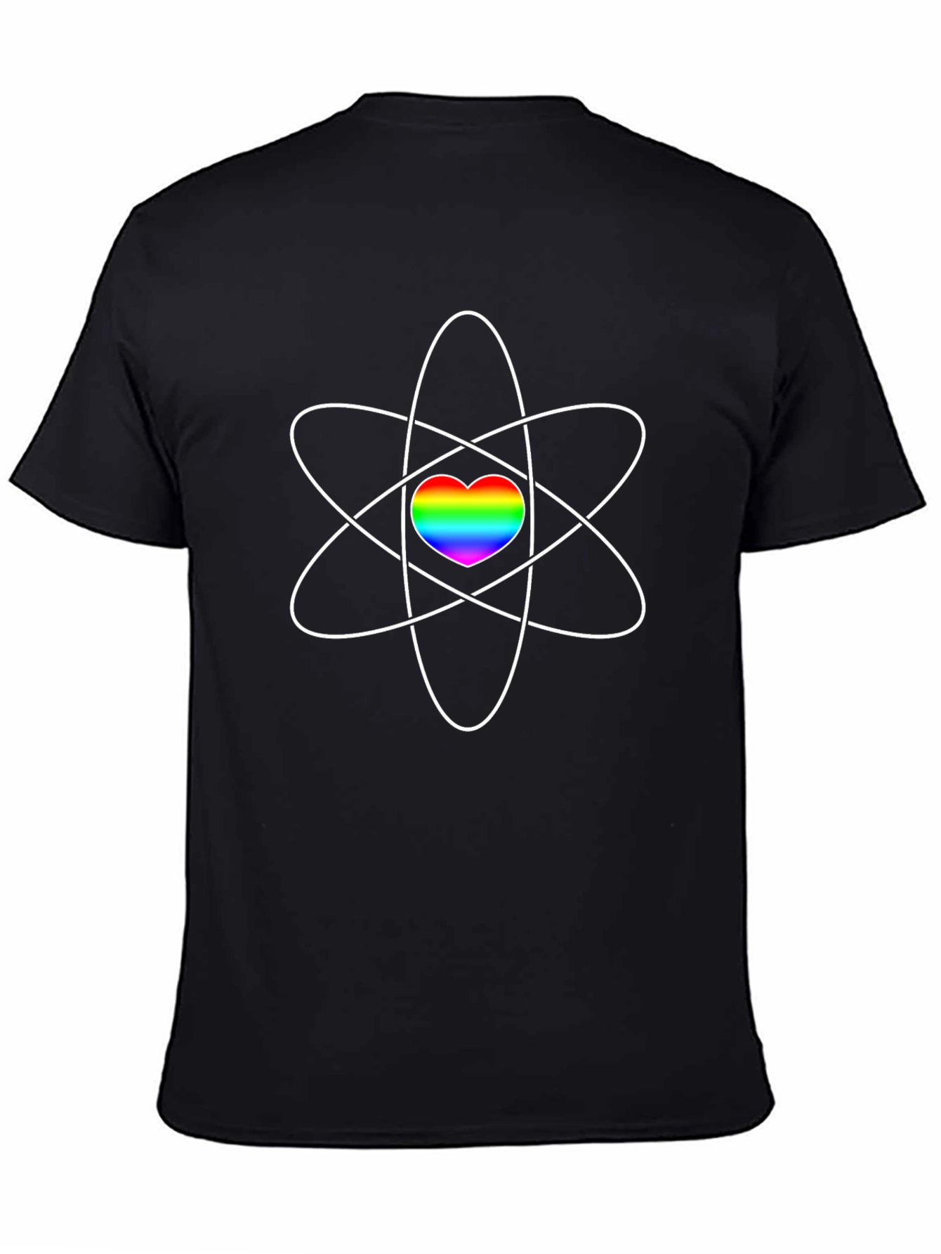 LGBTQ+ Atom Heart T-Shirt - Science Pride Tee