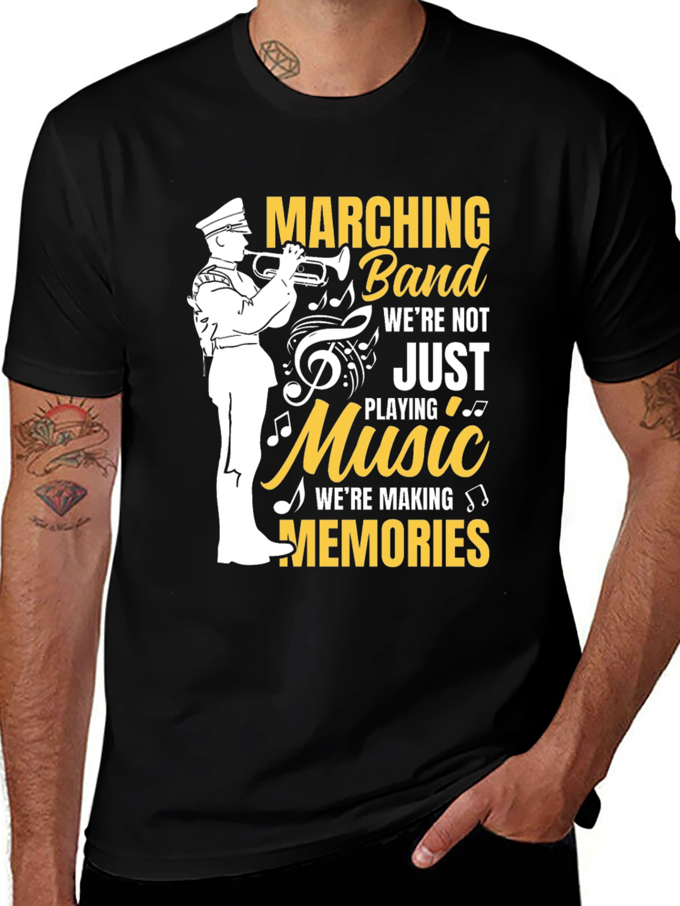 Marching Band Music Lover T-Shirt