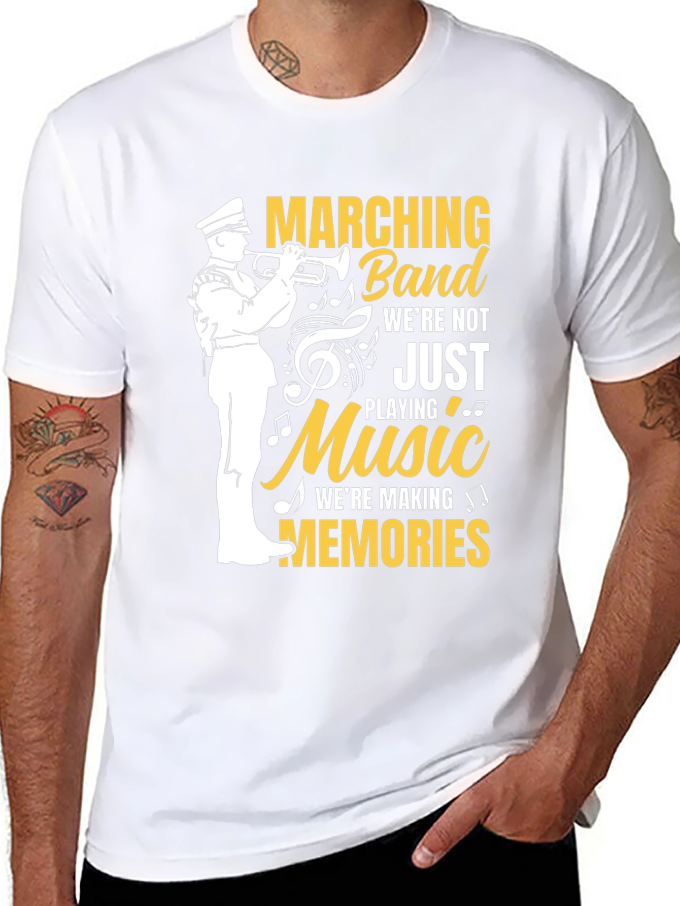 Marching Band Music Lover T-Shirt