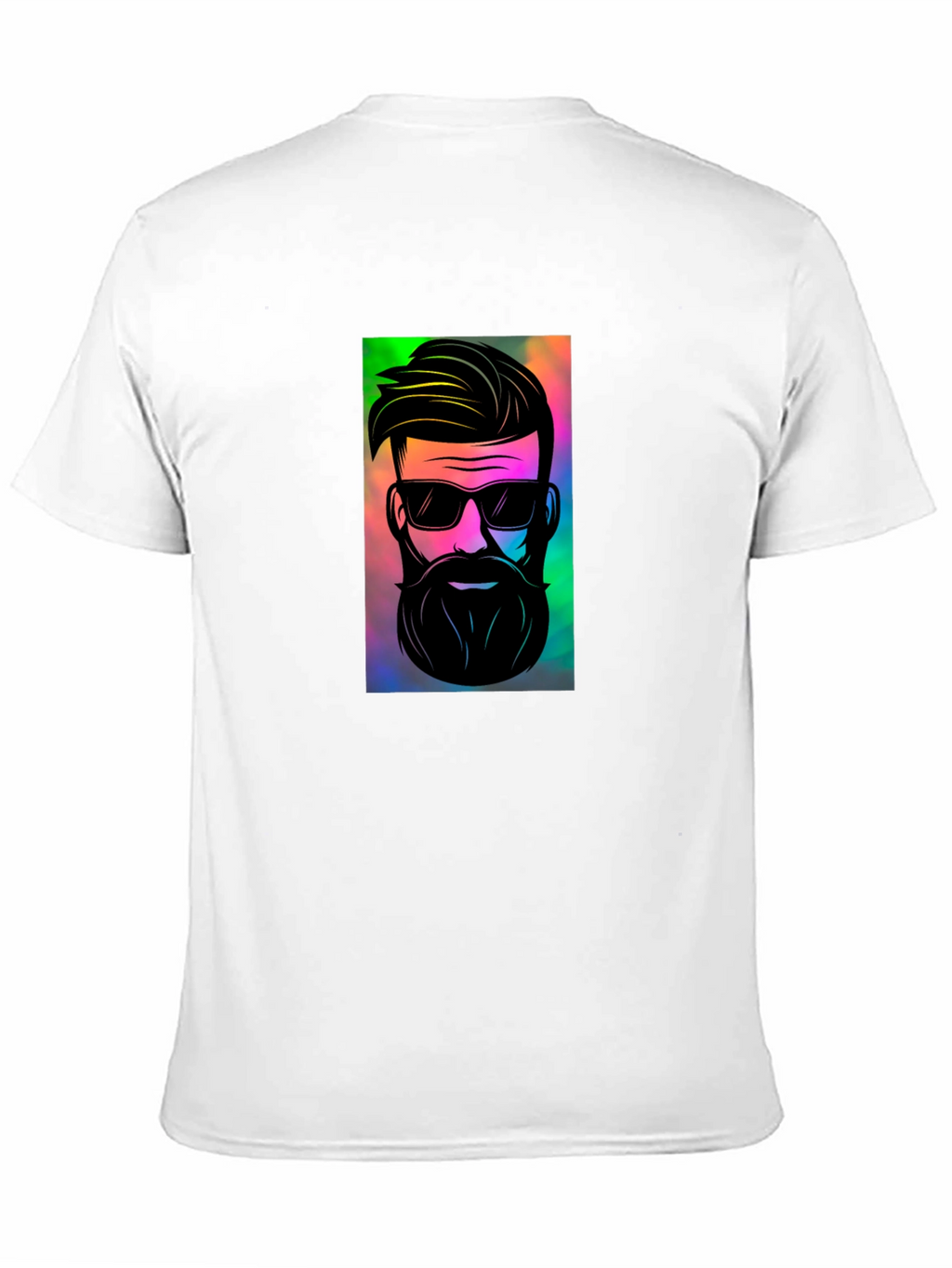 Cool Graphic Print Black T-Shirt