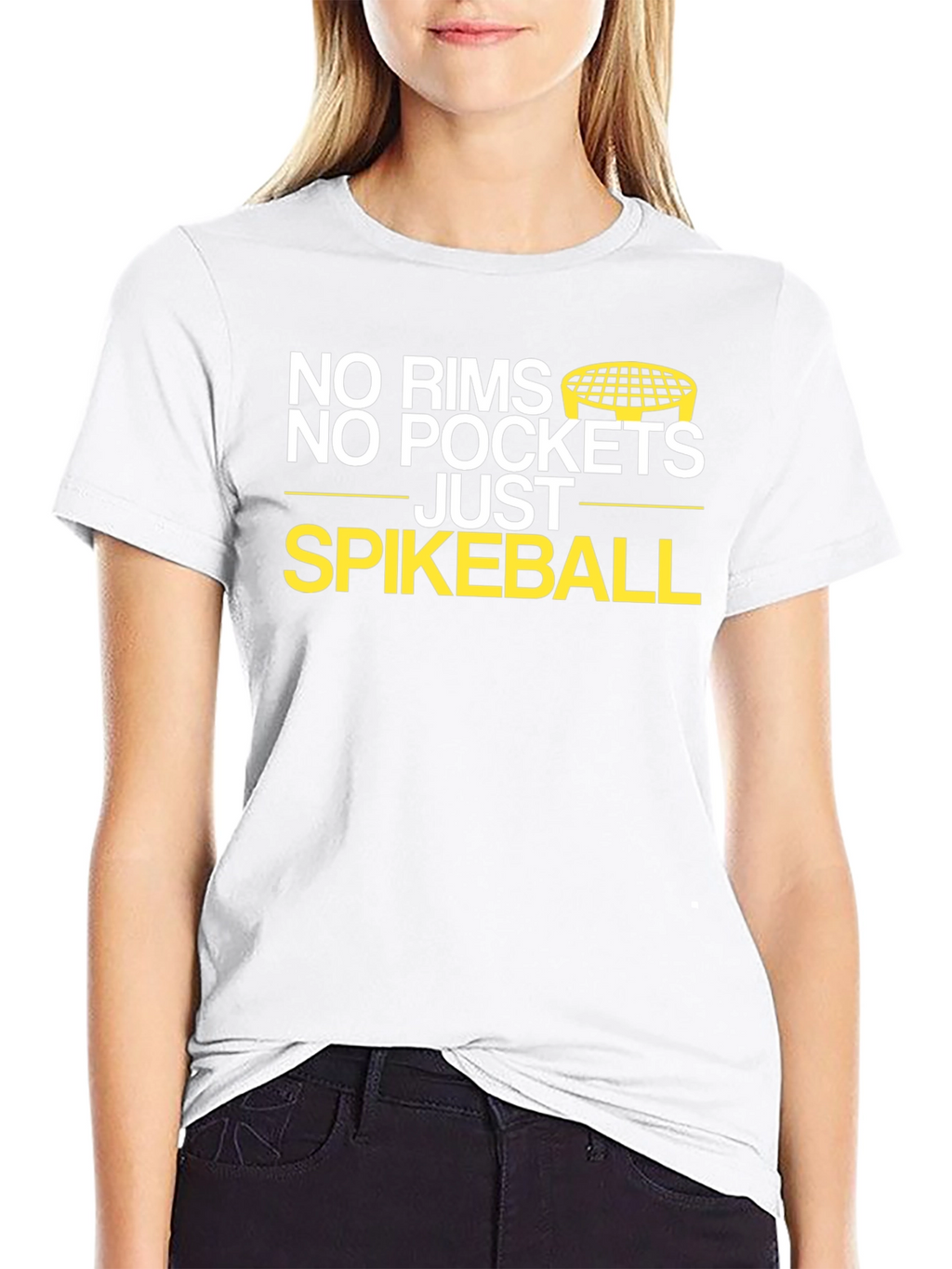 No Rims No Pockets Spikeball T-Shirt
