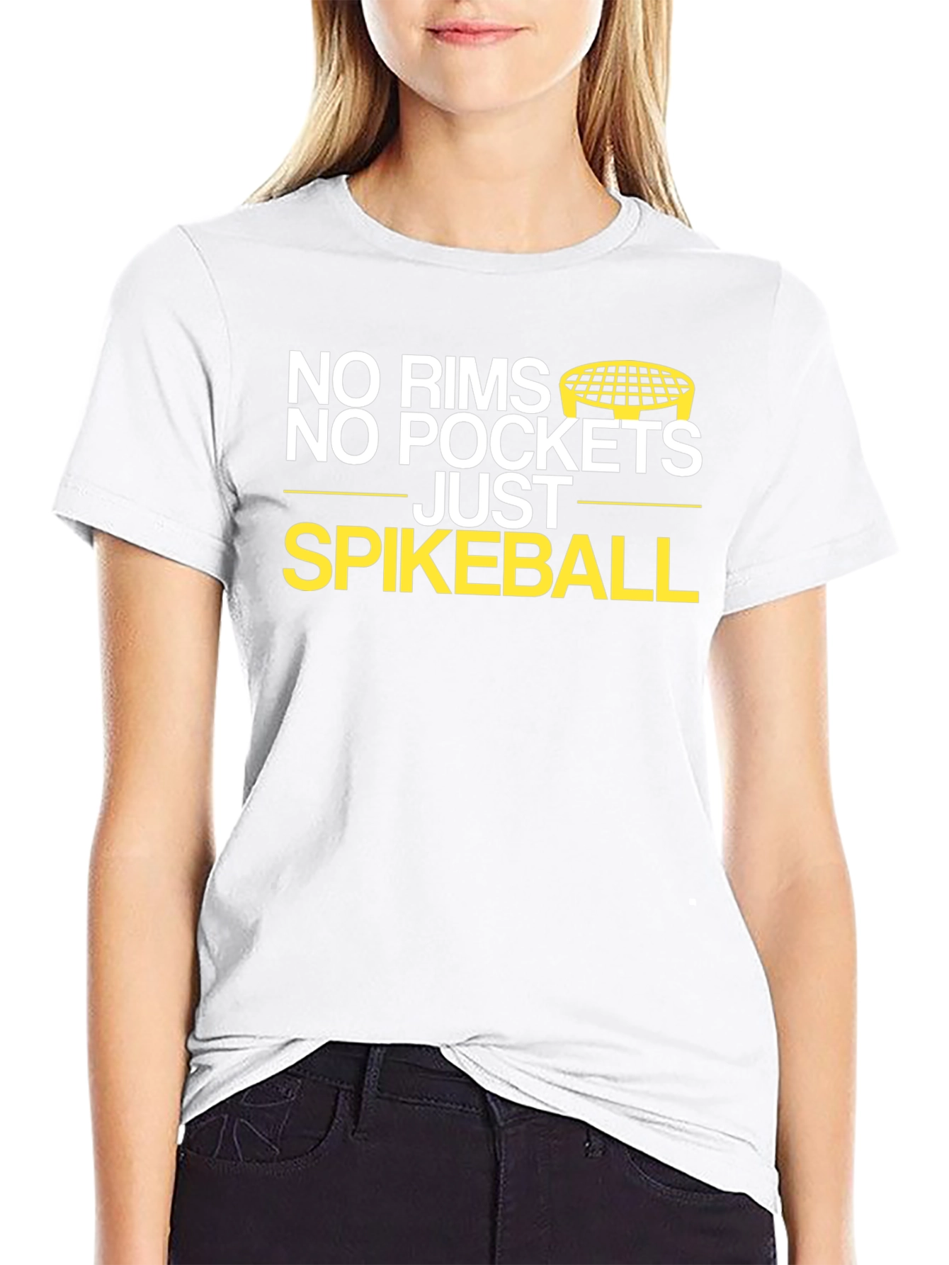 No Rims No Pockets Spikeball T-Shirt