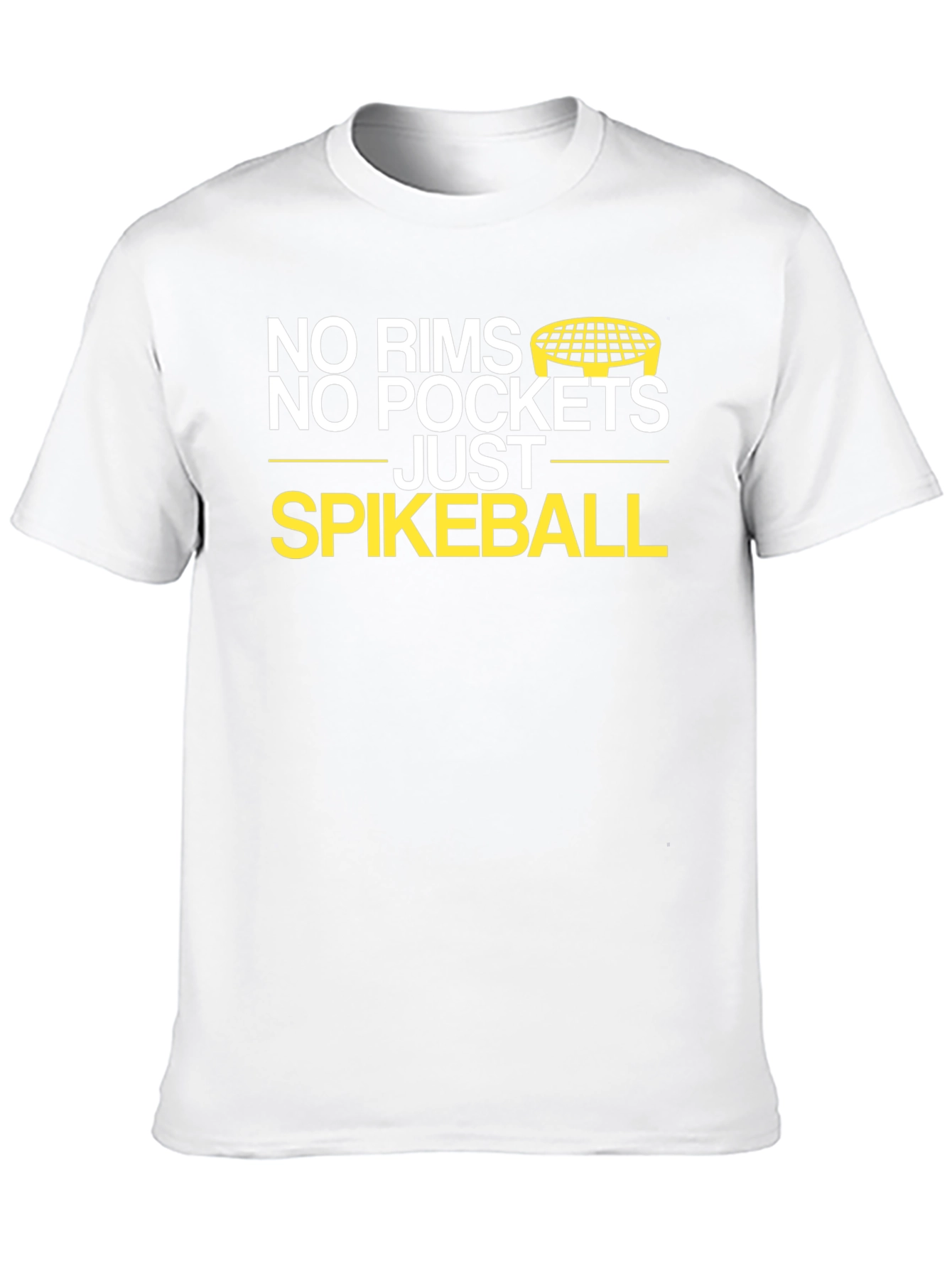 No Rims No Pockets Spikeball T-Shirt