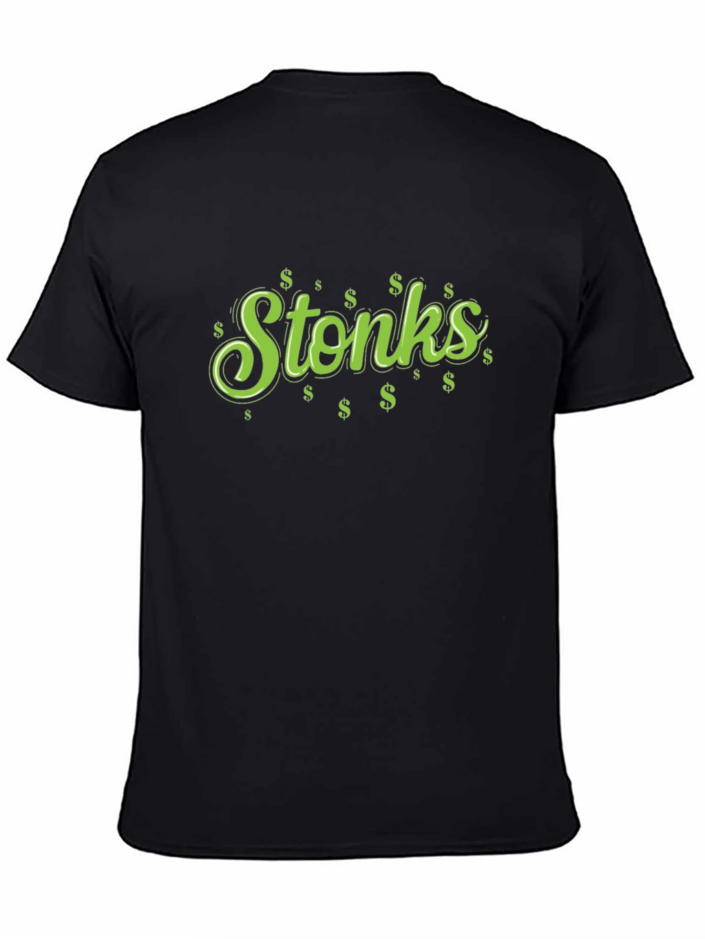 Stonks Graphic Tee - Trendy Investment Meme Shirt