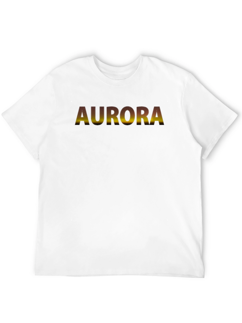 Aurora Graphic Black T-Shirt
