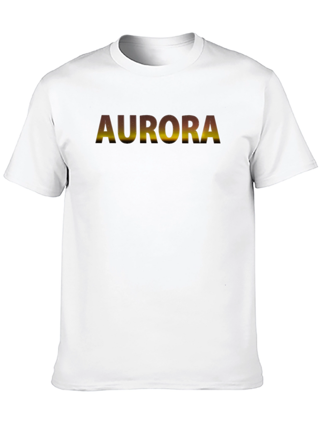 Aurora Graphic Black T-Shirt