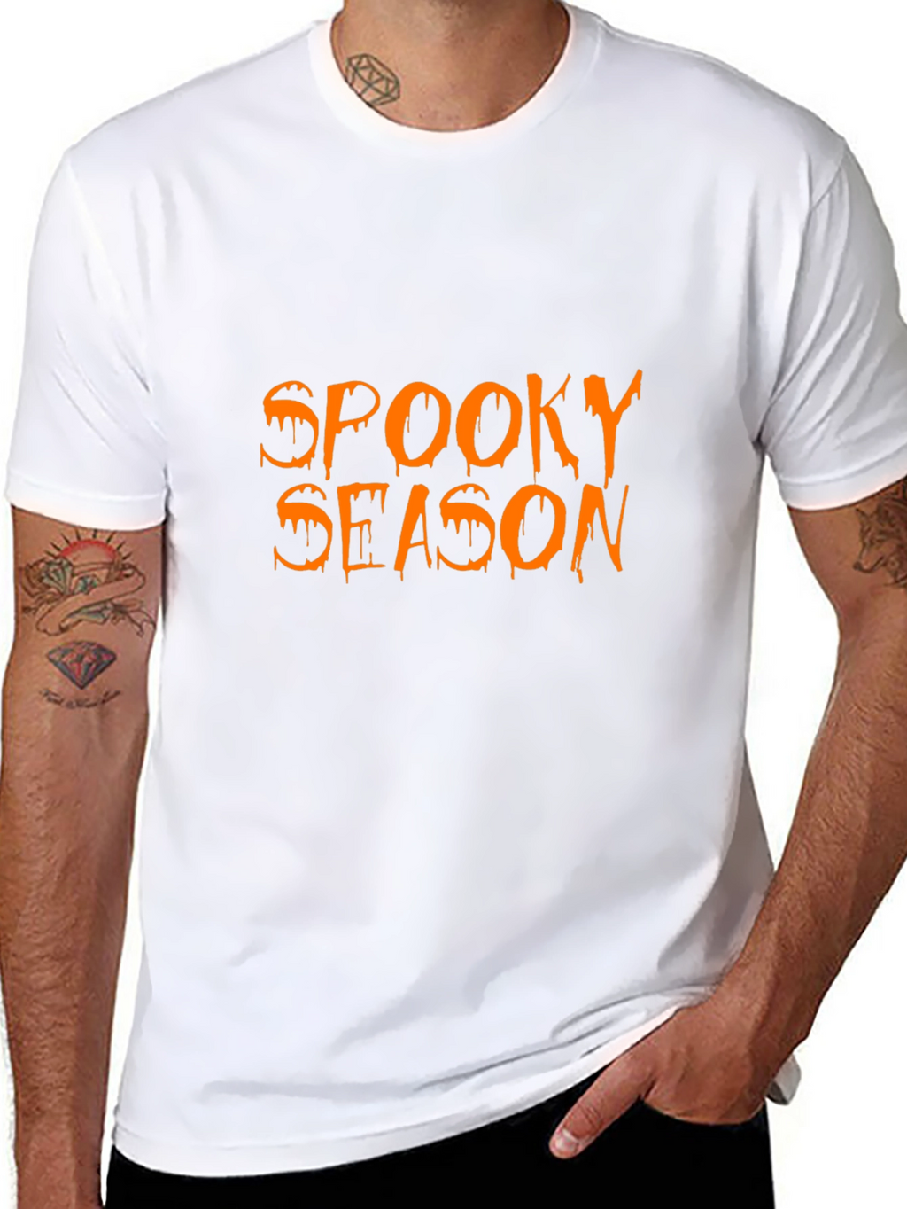 Spooky Season Graphic Tee - Halloween Apparel