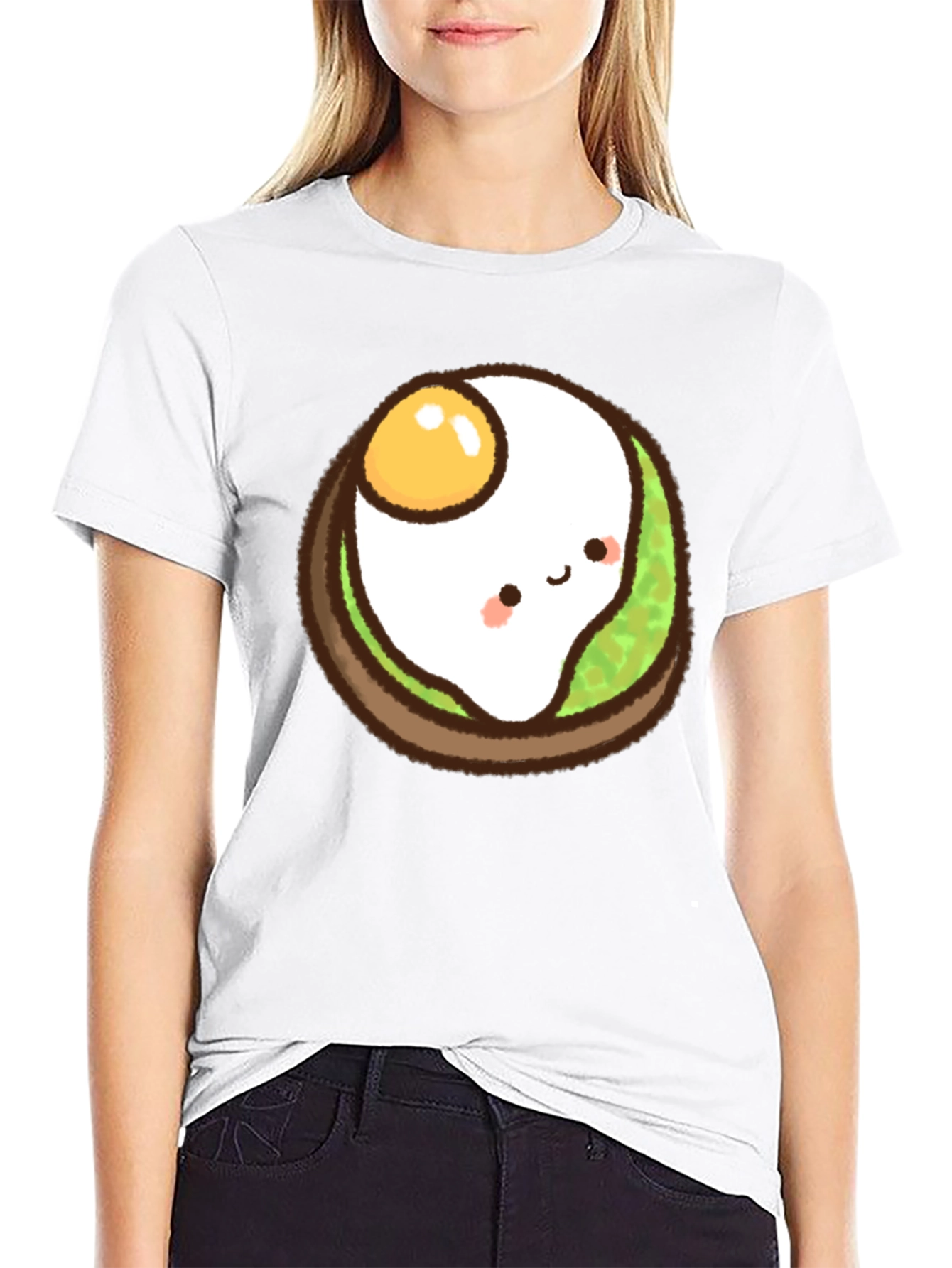 Cute Avocado Toast Graphic T-Shirt