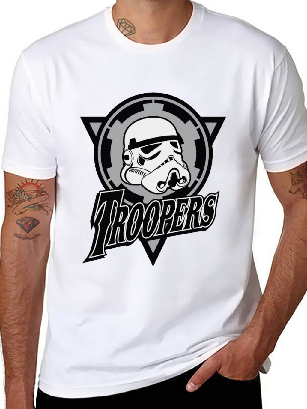 Star Wars Stormtroopers Black T-Shirt