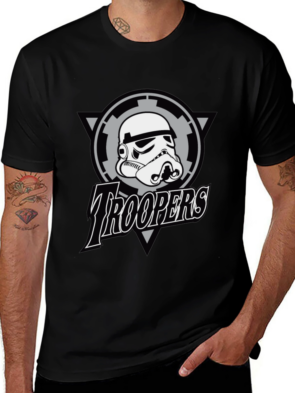 Star Wars Stormtroopers Black T-Shirt