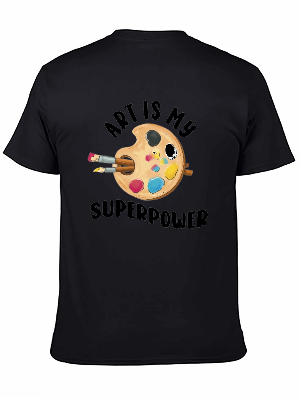 Art is My Superpower Graphic T-Shirt