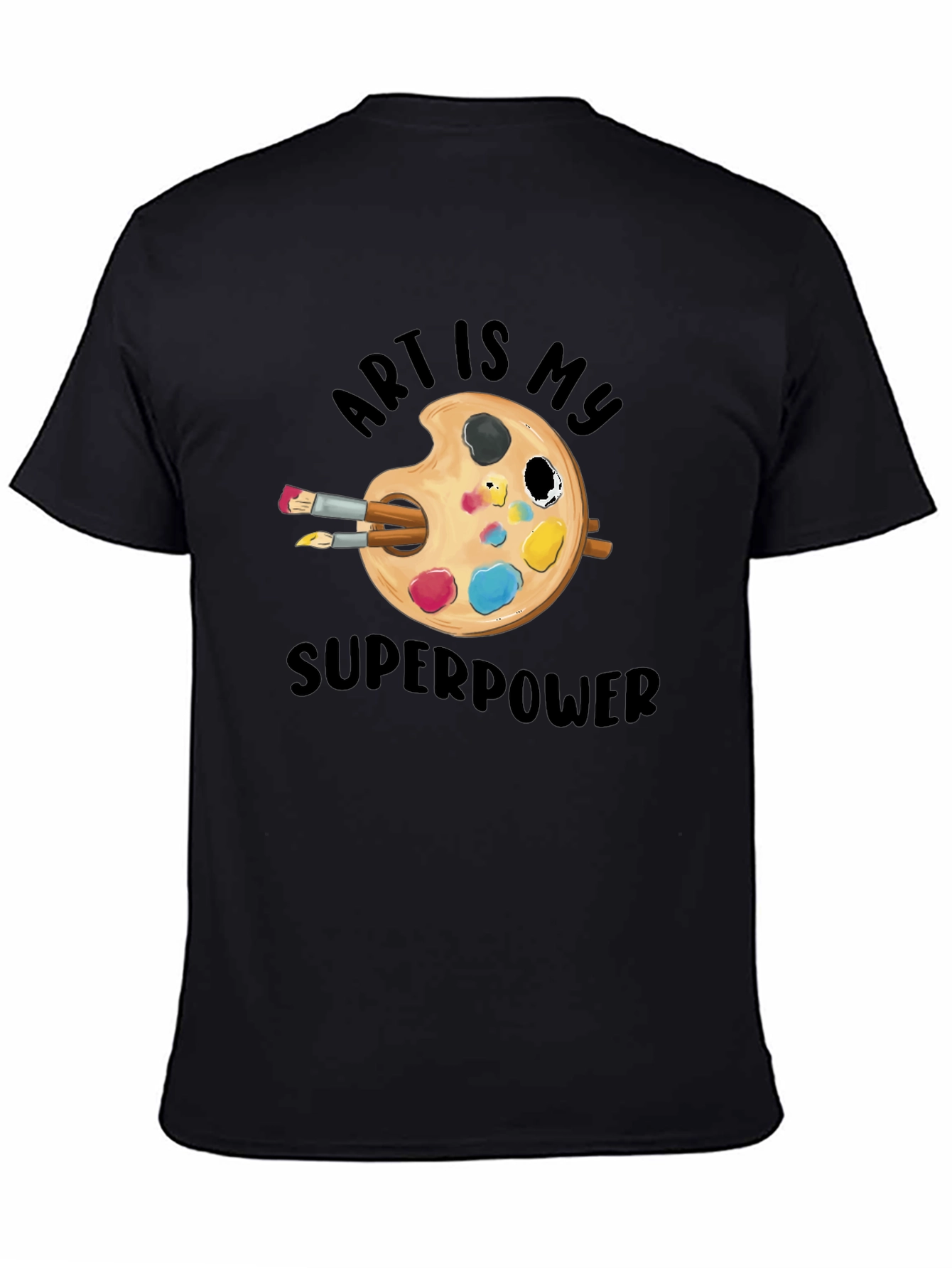 Art is My Superpower Graphic T-Shirt