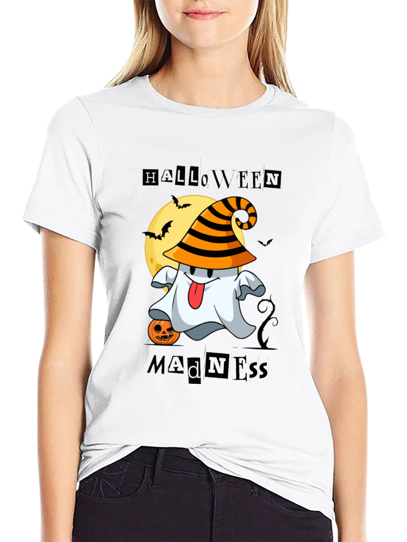 Halloween Ghost Madness T-Shirt
