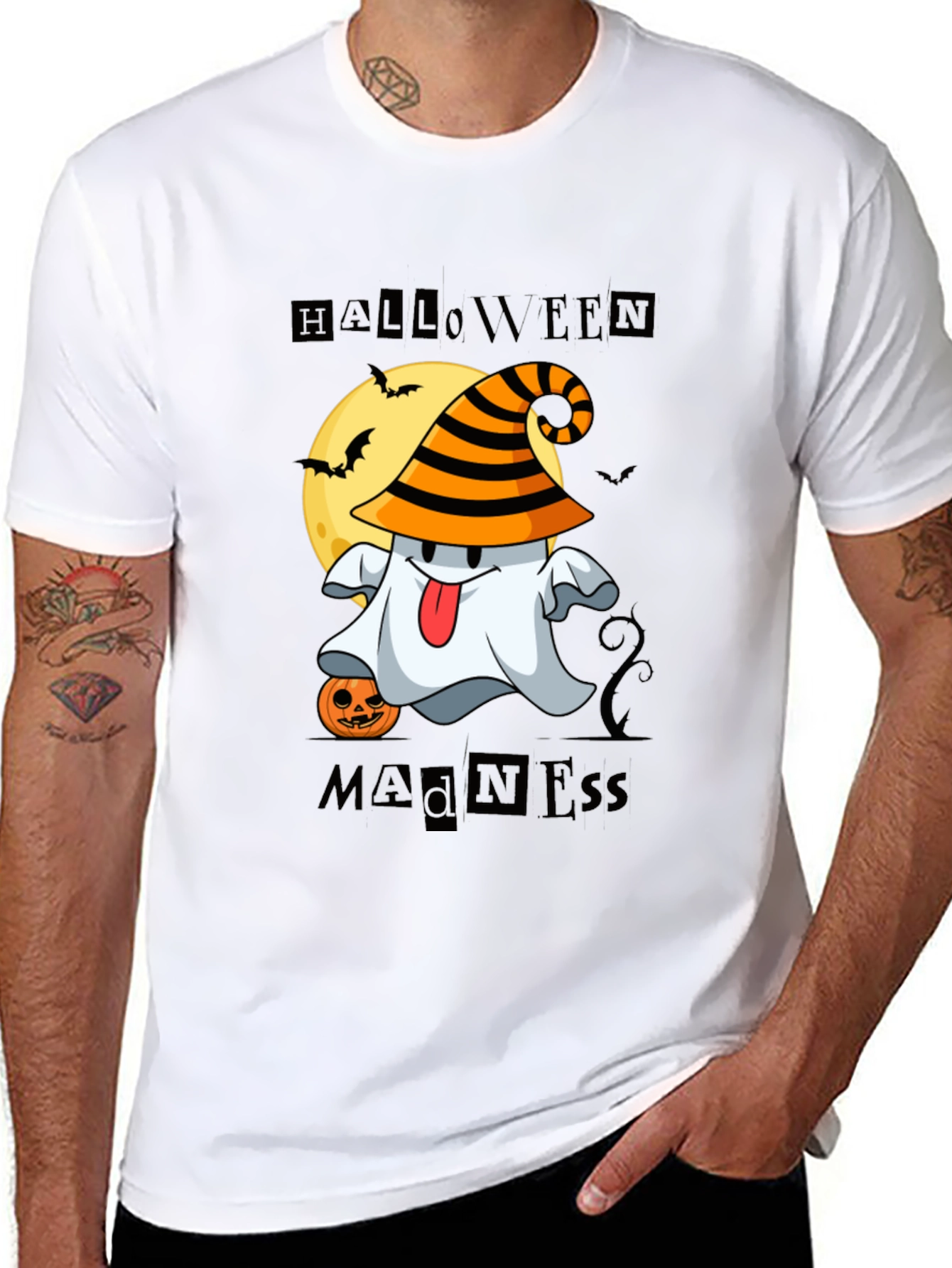Halloween Ghost Madness T-Shirt