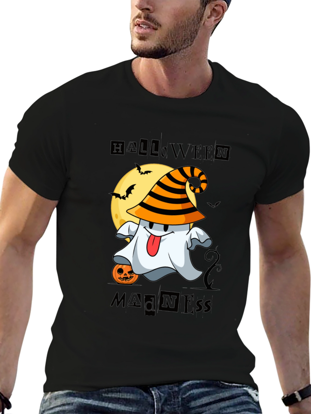 Halloween Ghost Madness T-Shirt