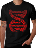 Heart DNA Graphic Tee - Mens Black T-Shirt