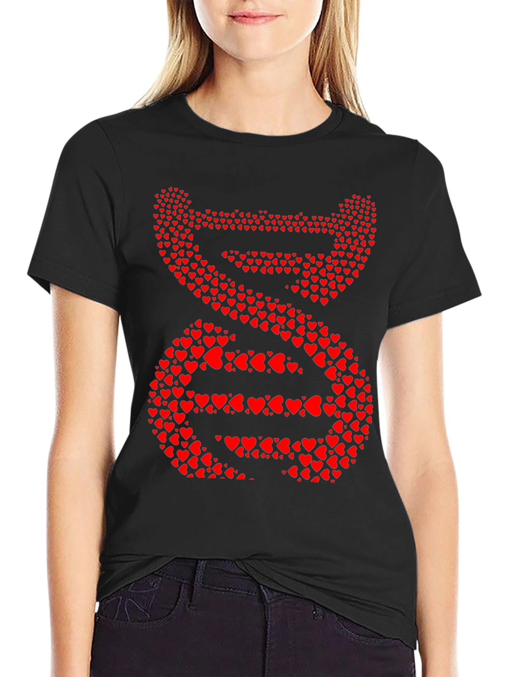 Heart DNA Graphic Tee - Mens Black T-Shirt