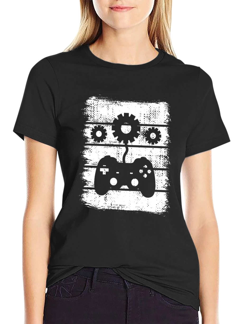 Gaming Controller & Gear T-Shirt - Black
