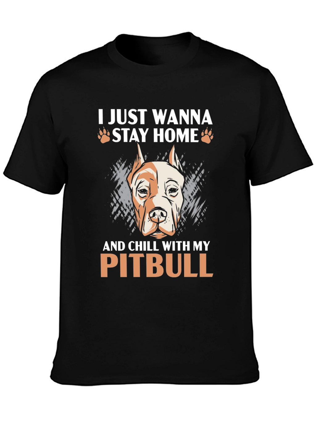 Chill With My Pitbull Graphic Tee