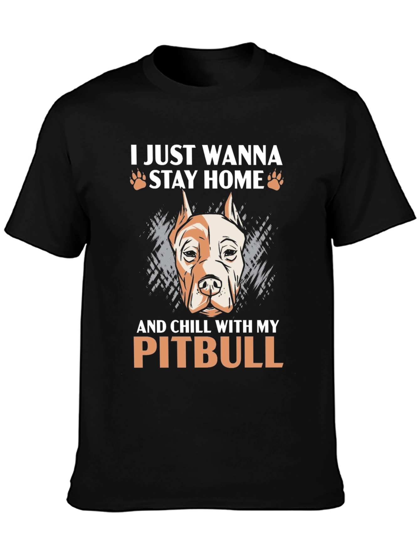 Chill With My Pitbull Graphic Tee