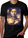 Asian Art Black T-Shirt