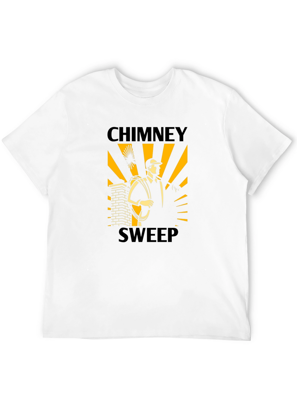 Chimney Sweep Graphic Tee - Black T-Shirt
