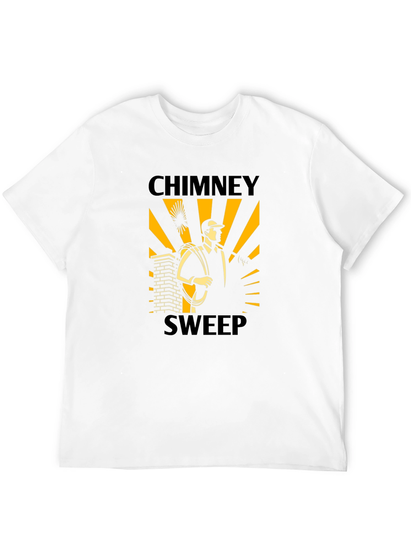 Chimney Sweep Graphic Tee - Black T-Shirt