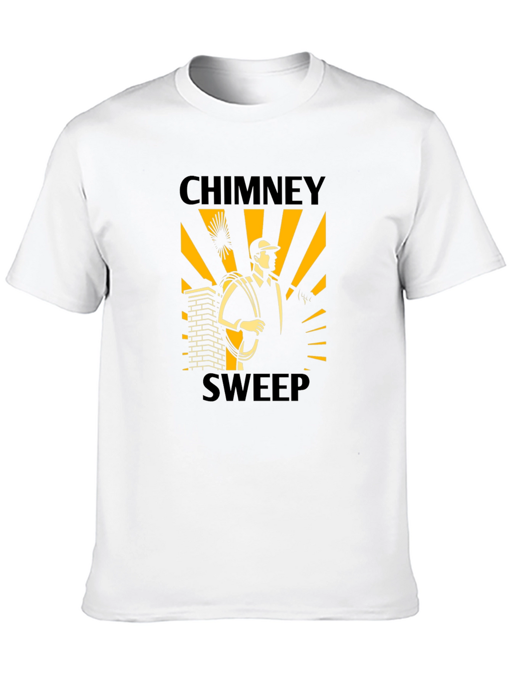 Chimney Sweep Graphic Tee - Black T-Shirt