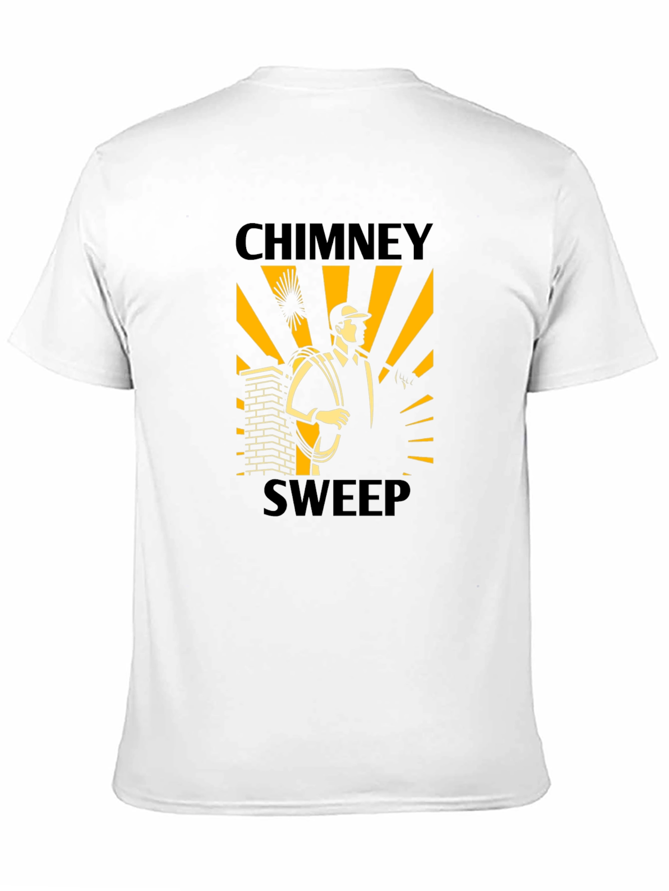Chimney Sweep Graphic Tee - Black T-Shirt