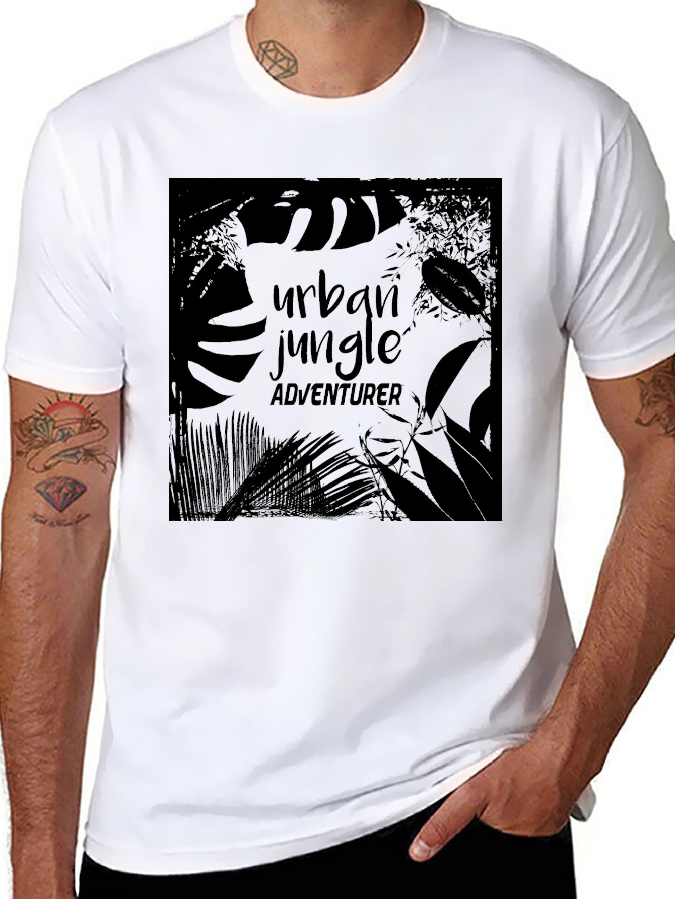 Urban Jungle Adventurer Graphic Tee