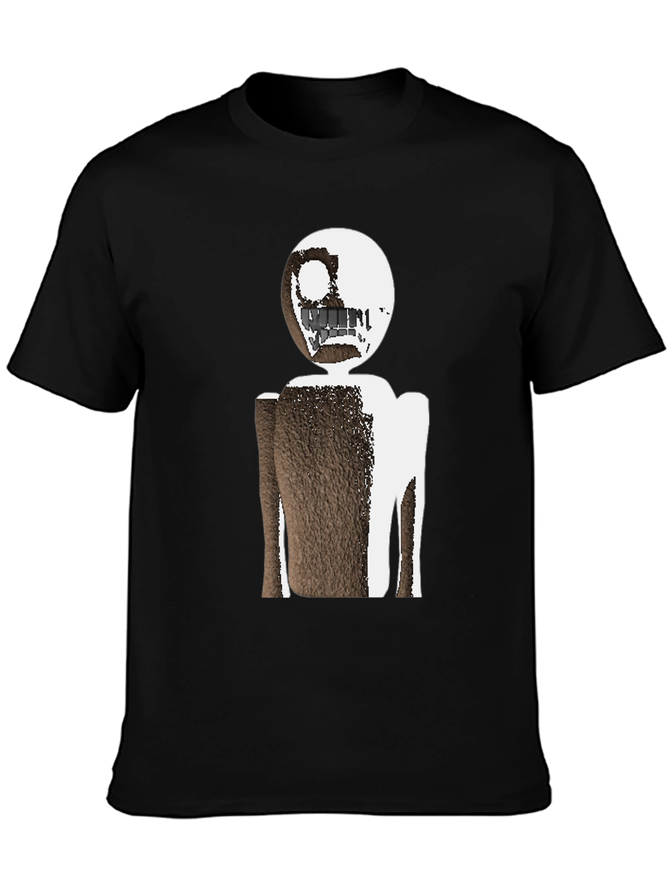 Abstract Character Graphic Tee