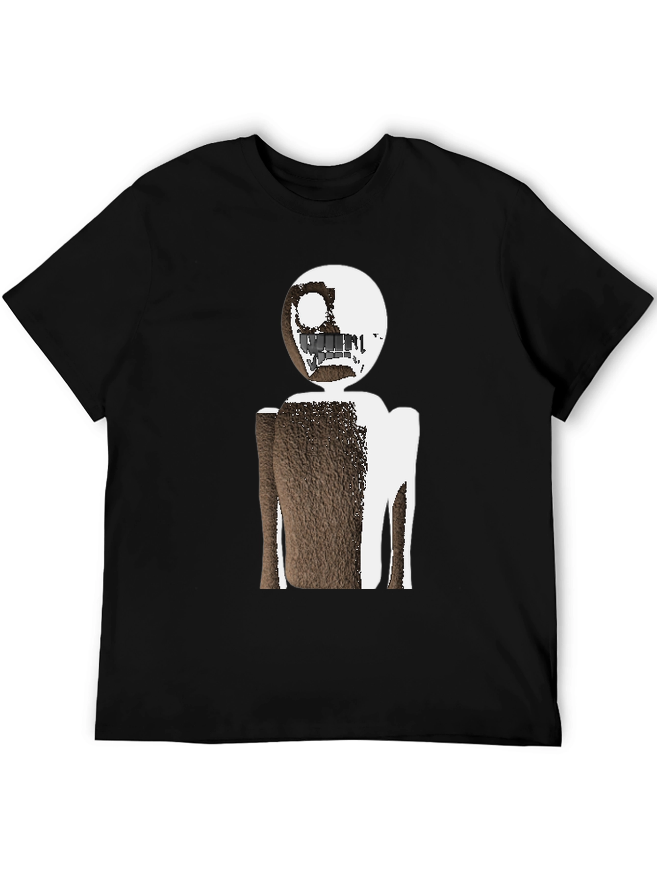 Abstract Character Graphic Tee