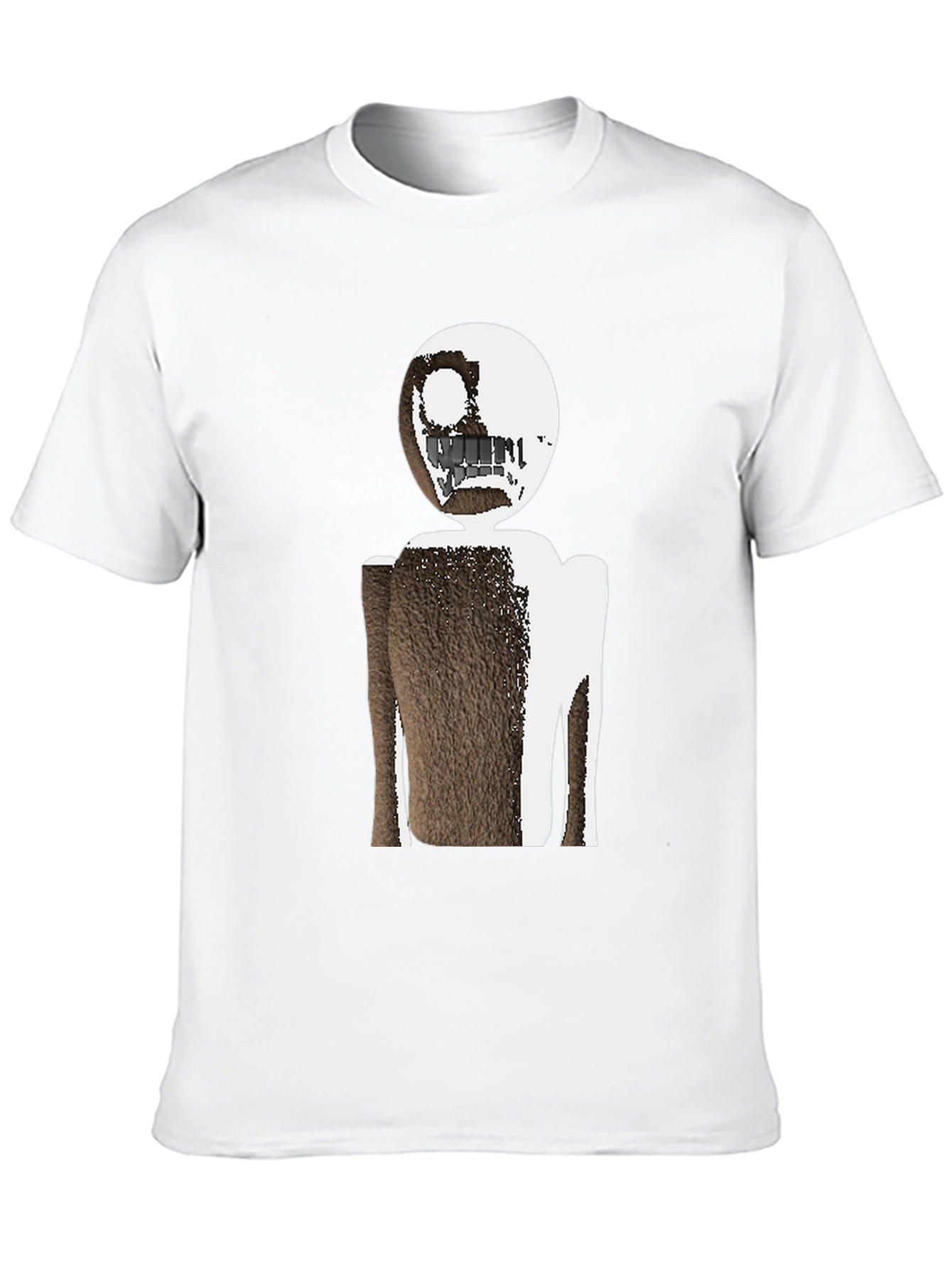 Abstract Character Graphic Tee