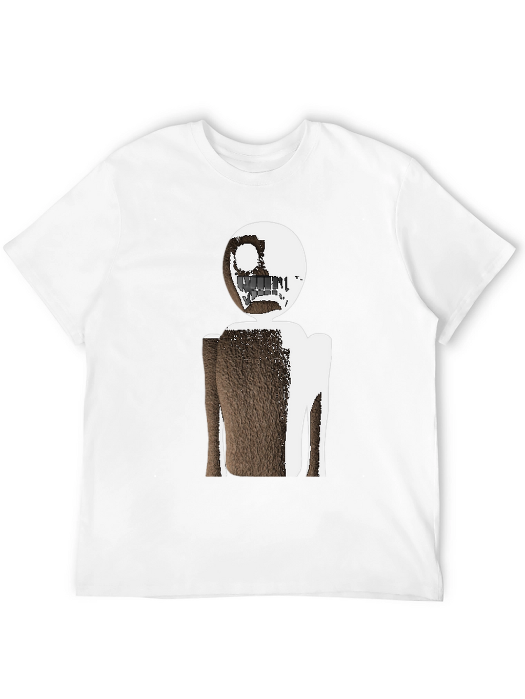 Abstract Character Graphic Tee