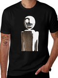 Abstract Character Graphic Tee