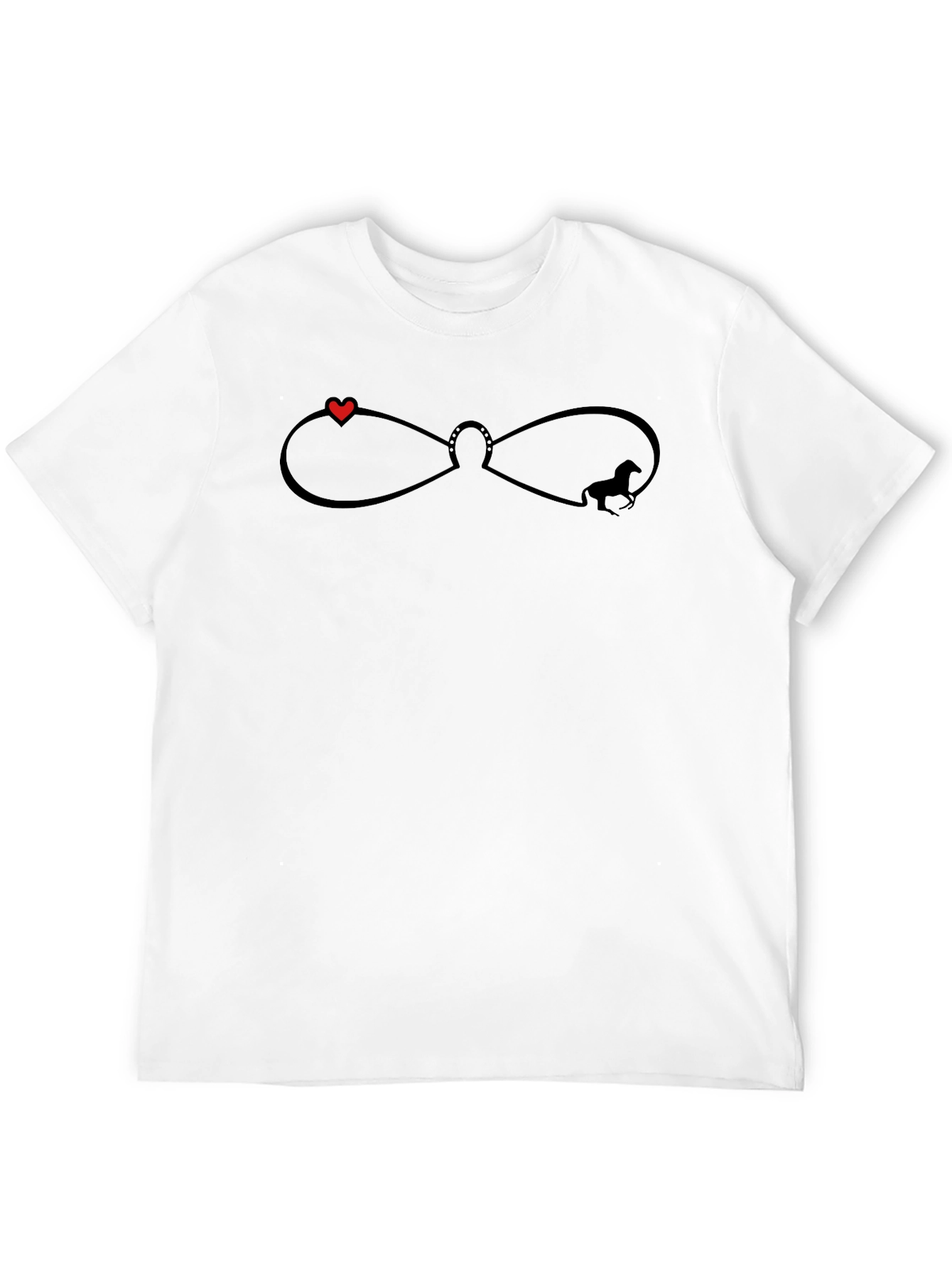 Equestrian Infinity Symbol T-Shirt