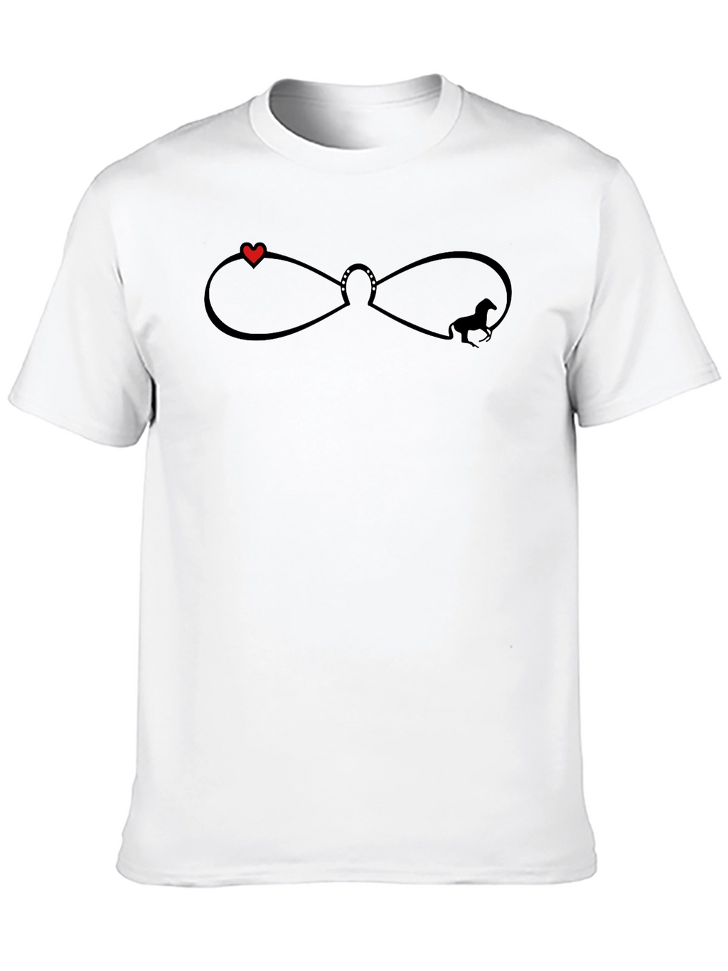 Equestrian Infinity Symbol T-Shirt