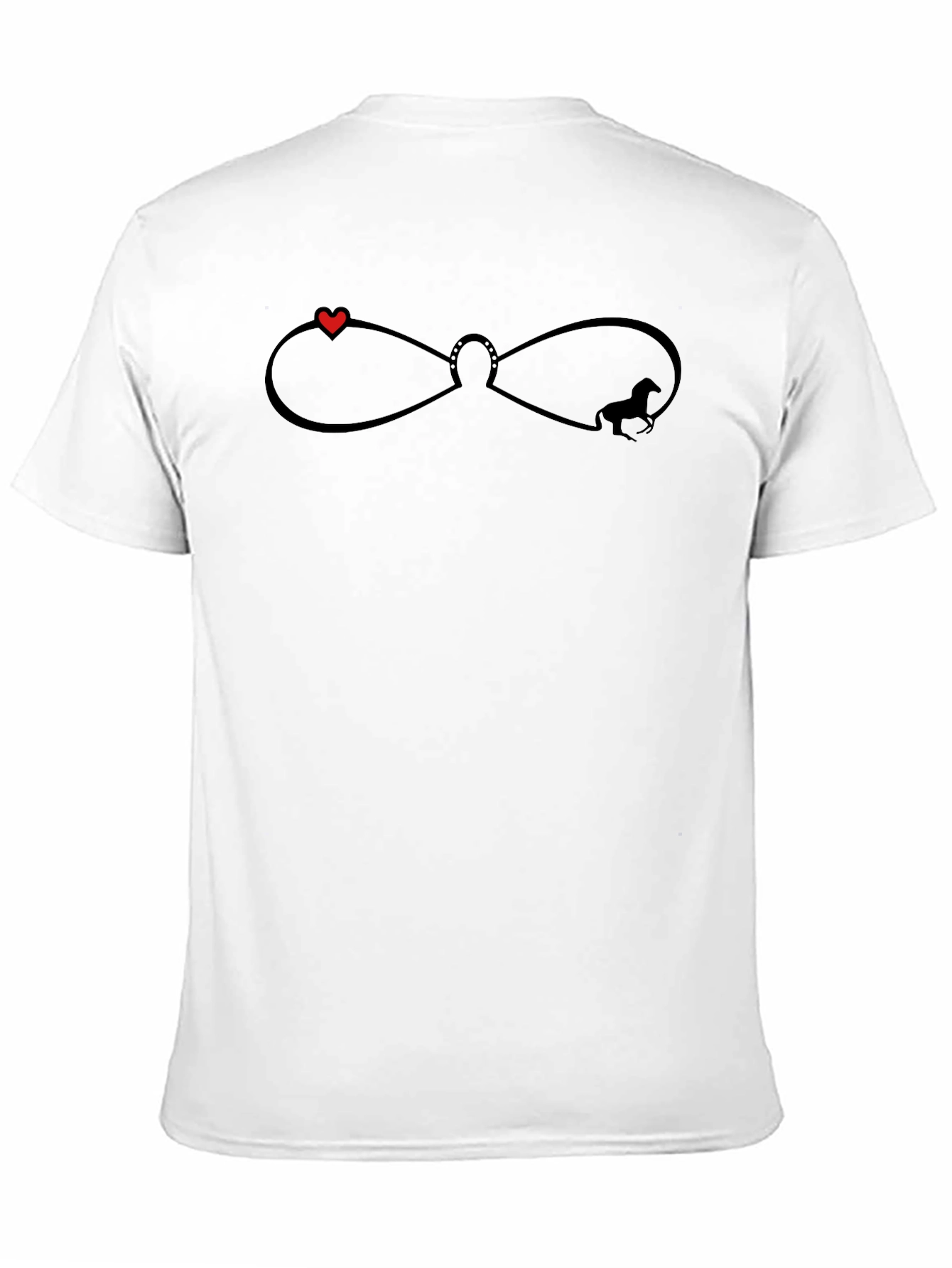 Equestrian Infinity Symbol T-Shirt