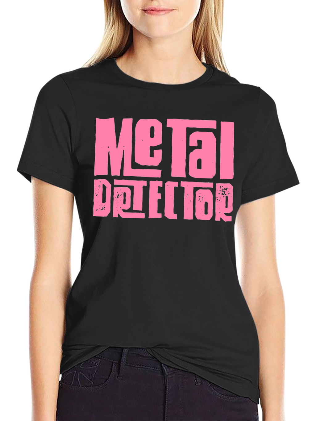 Metal Detector Graphic T-Shirt - Cool Hobby Tee