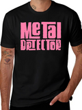 Metal Detector Graphic T-Shirt - Cool Hobby Tee