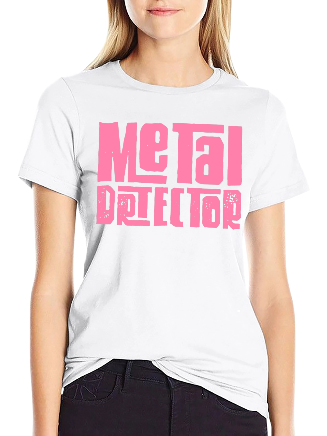 Metal Detector Graphic T-Shirt - Cool Hobby Tee