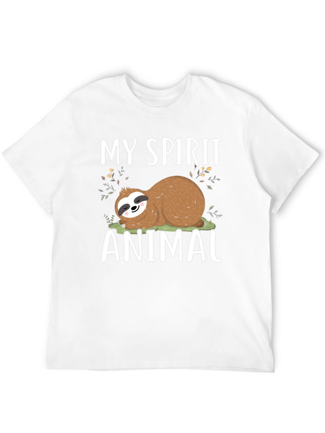 My Spirit Animal Sloth Graphic Tee