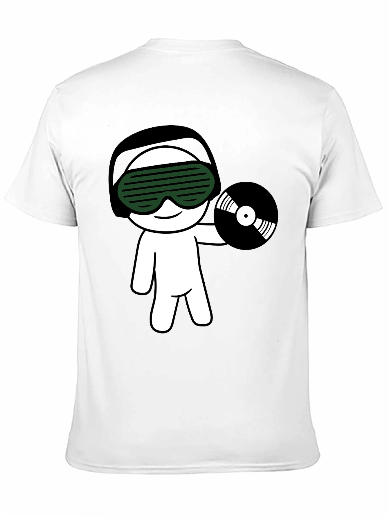 DJ Graphic Black T-Shirt