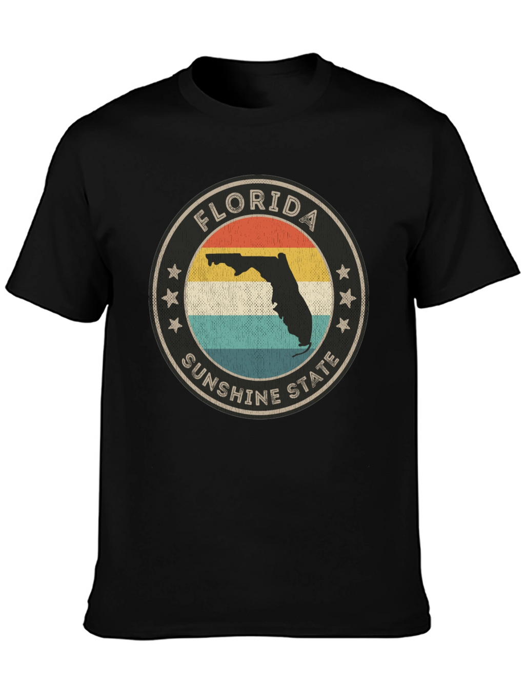 Florida Sunshine State Retro Graphic Tee