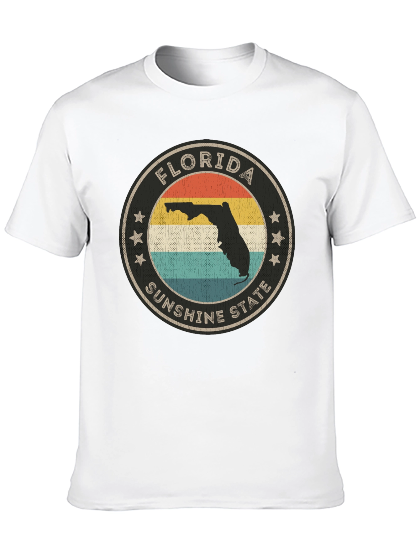 Florida Sunshine State Retro Graphic Tee