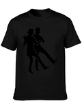 Swing Dance Graphic Tee - Classic Black T-Shirt