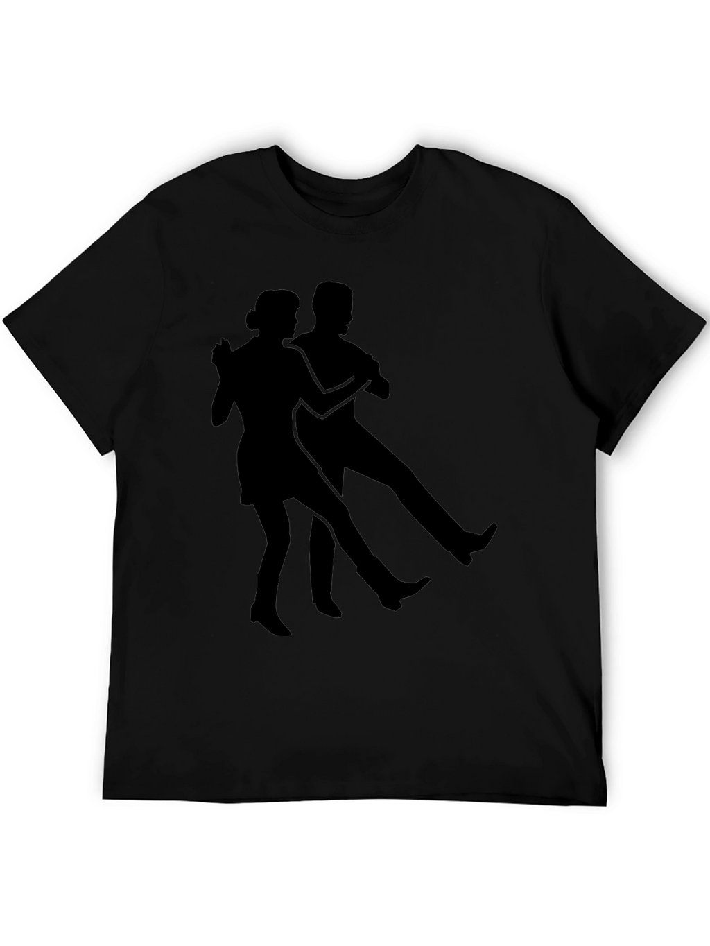 Swing Dance Graphic Tee - Classic Black T-Shirt